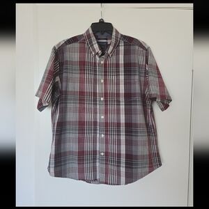 Men's Plaid Shirt - Red and Black Mason JAMES